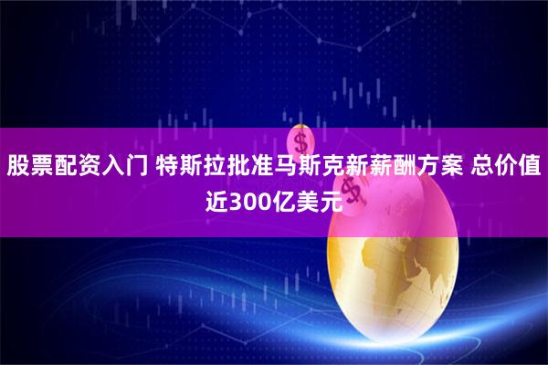 股票配资入门 特斯拉批准马斯克新薪酬方案 总价值近300亿美元